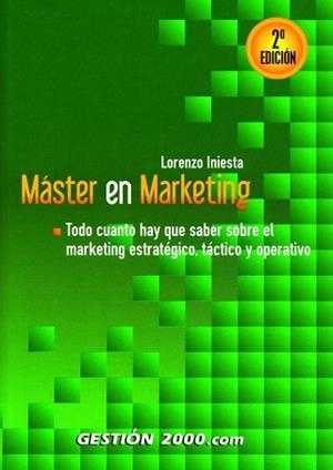 MASTER EN MARKETING : TODO CUANTO HAY QUE SABER SOBRE EL MAR | 9788496426368 | INIESTA COULLAUT-VALERA, LORENZO | Llibreria Aqualata | Comprar llibres en català i castellà online | Comprar llibres Igualada