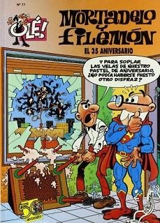 MORTADELO Y FILEMÓN. EL 35 ANIVERSARIO (OLÉ MORTADELO 77) | 9788440649591 | IBAÑEZ, F. (IBAÑEZ TALAVERA, FRANCISCO) | Llibreria Aqualata | Comprar libros en catalán y castellano online | Comprar libros Igualada