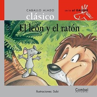 LEON Y EL RATON, EL (CABALLO ALADO - AL GALOPE 2 TAPA DURA) | 9788478647842 | SUBIRANA QUERALT, JOAN | Llibreria Aqualata | Comprar libros en catalán y castellano online | Comprar libros Igualada