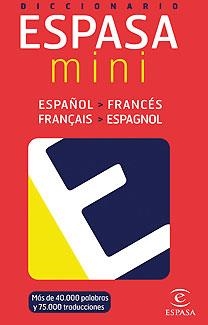 DICCIONARIO ESPASA MINI ESPAÑOL - FRANCES / FRANCES - ESPAÑO | 9788467028348 | Llibreria Aqualata | Comprar llibres en català i castellà online | Comprar llibres Igualada