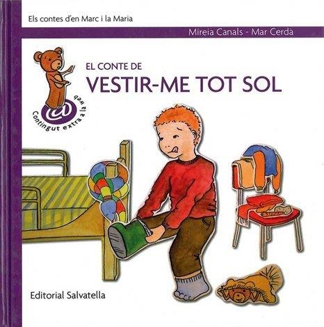 CONTE DE VESTIR-ME TOT SOL (MARC I MARIA 1) | 9788484124511 | CANALS, MIREIA / CERDA, MAR | Llibreria Aqualata | Comprar libros en catalán y castellano online | Comprar libros Igualada