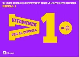 VITAMINES PER AL CERVELL 1 | 9788424629700 | Llibreria Aqualata | Comprar llibres en català i castellà online | Comprar llibres Igualada
