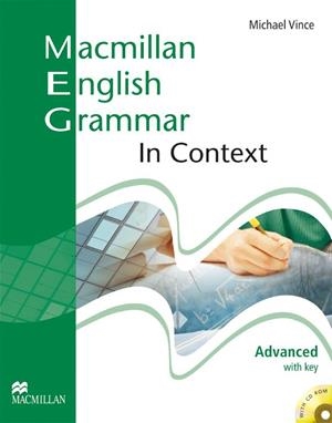MACMILLAN ENGLISH GRAMMAR ADVANCED WITH KEY | 9781405070546 | VINCE, MICHAEL | Llibreria Aqualata | Comprar libros en catalán y castellano online | Comprar libros Igualada
