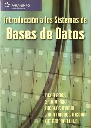 INTRODUCCION A LOS SISTEMAS DE BASES DE DATOS | 9788497325158 | AA VV | Llibreria Aqualata | Comprar llibres en català i castellà online | Comprar llibres Igualada