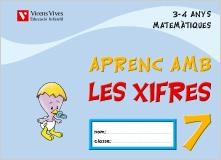 APRENC AMB LES XIFRES 7 3-4 ANYS MATEMATIQUES | 9788431678654 | Llibreria Aqualata | Comprar libros en catalán y castellano online | Comprar libros Igualada