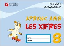 APRENC AMB LES XIFRES 8 3-4 ANYS MATEMATIQUES | 9788431678661 | Llibreria Aqualata | Comprar libros en catalán y castellano online | Comprar libros Igualada