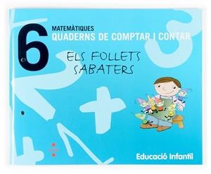 QUADERNS DE COMPTAR I CONTAR. MATEMÀTIQUES 6 - 4 ANYS | 9788466114738 | Llibreria Aqualata | Comprar libros en catalán y castellano online | Comprar libros Igualada