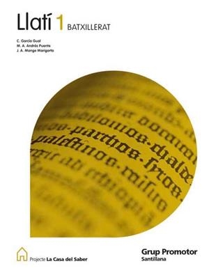 LLATÍ 1 BATXILLERAT | 9788479184476 | Llibreria Aqualata | Comprar libros en catalán y castellano online | Comprar libros Igualada