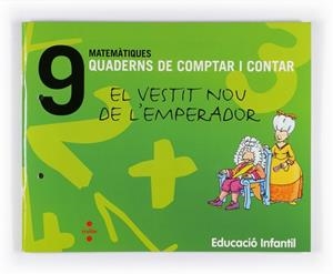 QUADERNS DE COMPTAR I CONTAR 9. MATEMATIQUES 5 ANYS EL VESTI | 9788466114769 | Llibreria Aqualata | Comprar libros en catalán y castellano online | Comprar libros Igualada
