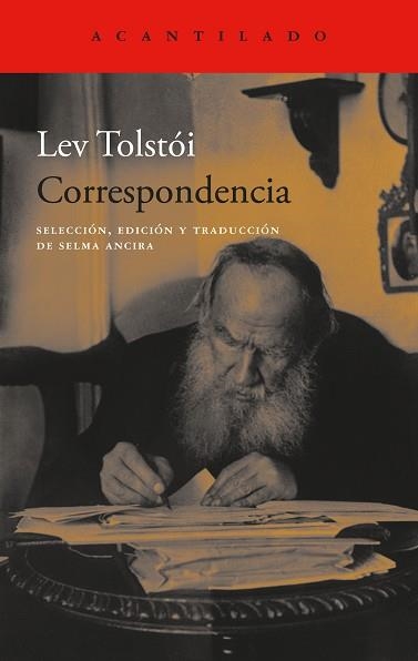 CORRESPONDENCIA TOLSTOI (ACANTILADO 173) | 9788496834682 | TOLSTOI, LEV | Llibreria Aqualata | Comprar llibres en català i castellà online | Comprar llibres Igualada