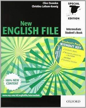 NEW ENGLISH FILE INTERMEDIATE PACK ST+WB WITHOUT KEY | 9780194519489 | OXEDEN, CLIVE | Llibreria Aqualata | Comprar llibres en català i castellà online | Comprar llibres Igualada