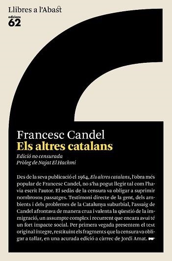 ALTRES CATALANS, ELS (LLIBRES A L'ABAST 13) ED NO CENSURADA | 9788429761573 | CANDEL TORTAJADA, FRANCISCO | Llibreria Aqualata | Comprar llibres en català i castellà online | Comprar llibres Igualada