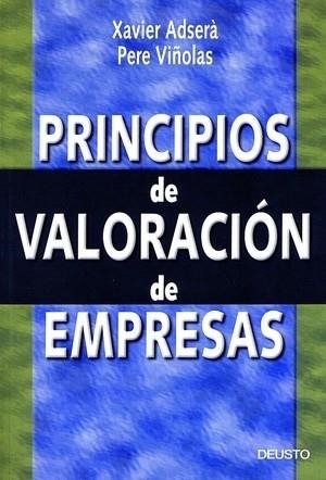 PRINCIPIOS DE VALORACION DE EMPRESAS | 9788423420278 | ADSERA, XAVIER /VIÑOLAS, PERE | Llibreria Aqualata | Comprar llibres en català i castellà online | Comprar llibres Igualada