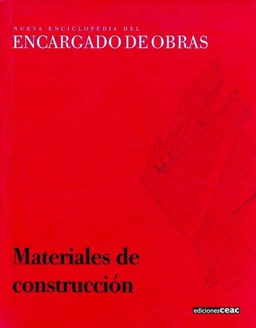 MATERIALES DE CONSTRUCCIÓN (NUEVA ENC. ENCARGADO OBRAS) | 9788432926198 | Llibreria Aqualata | Comprar libros en catalán y castellano online | Comprar libros Igualada