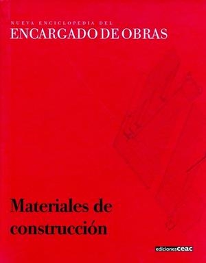 MATERIALES DE CONSTRUCCIÓN (NUEVA ENC. ENCARGADO OBRAS) | 9788432926198 | Llibreria Aqualata | Comprar libros en catalán y castellano online | Comprar libros Igualada