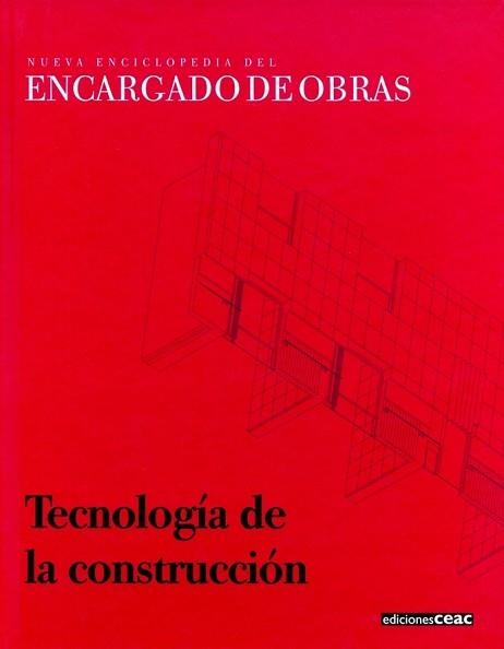 TECNOLOGIA DE LA CONSTRUCCION (ENCICL. ENCARGADO OBRAS) | 9788432926204 | Llibreria Aqualata | Comprar libros en catalán y castellano online | Comprar libros Igualada