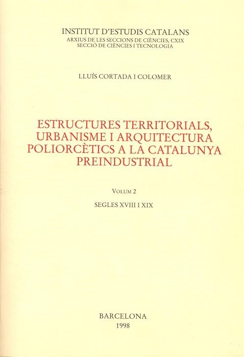 ESTRUCTURES TERRITORIALS 2 VOLUMS | 9788472834378 | CORTADA, LLUIS | Llibreria Aqualata | Comprar llibres en català i castellà online | Comprar llibres Igualada