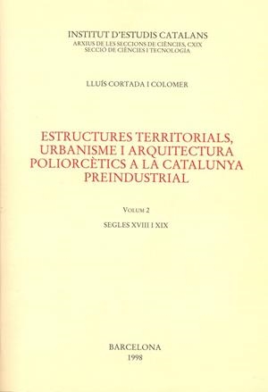 ESTRUCTURES TERRITORIALS 2 VOLUMS | 9788472834378 | CORTADA, LLUIS | Llibreria Aqualata | Comprar llibres en català i castellà online | Comprar llibres Igualada