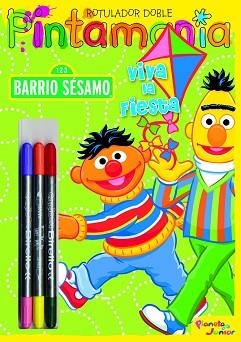 PINTAMANIA BARRIO SESAMO ROTULADOR DOBLE | 9788408084938 | Llibreria Aqualata | Comprar llibres en català i castellà online | Comprar llibres Igualada