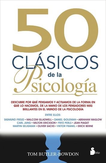 50 CLASICOS DE LA PSICOLOGIA | 9788478086009 | BUTLER-BOWDON, TOM | Llibreria Aqualata | Comprar libros en catalán y castellano online | Comprar libros Igualada