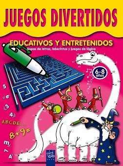 JUEGOS DIVERTIDOS 6-8 AÑOS | 9788408086277 | Llibreria Aqualata | Comprar libros en catalán y castellano online | Comprar libros Igualada