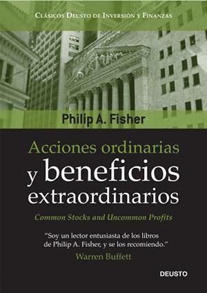 ACCIONES ORDINARIAS Y BENEFICIOS EXTRAORDINARIOS | 9788423427062 | FISHER, PHILIP A | Llibreria Aqualata | Comprar llibres en català i castellà online | Comprar llibres Igualada