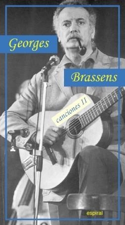 GEORGES BRASSENS CANCIONES 2 (ESPIRAL 260) | 9788424509309 | Llibreria Aqualata | Comprar libros en catalán y castellano online | Comprar libros Igualada