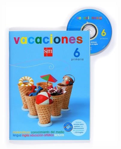 VACACIONES 6 PRIMARIA (+ CD SOLUCIONES) | 9788467525977 | Llibreria Aqualata | Comprar llibres en català i castellà online | Comprar llibres Igualada
