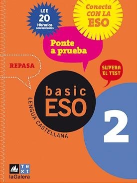 CUADERNO DE LENGUA CASTELLANA BASIC ESO 2 PONTE A PRUEBA | 9788441215535 | Llibreria Aqualata | Comprar libros en catalán y castellano online | Comprar libros Igualada