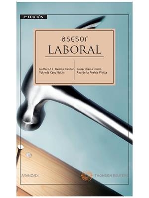 ASESOR LABORAL | 9788483559550 | BARRIOS BAUDOR, GUILLERMO LEANDRO | Llibreria Aqualata | Comprar libros en catalán y castellano online | Comprar libros Igualada