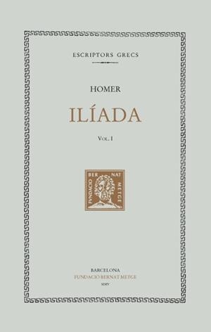ILIADA, VOLUM 1 | 9788472258594 | HOMER | Llibreria Aqualata | Comprar libros en catalán y castellano online | Comprar libros Igualada