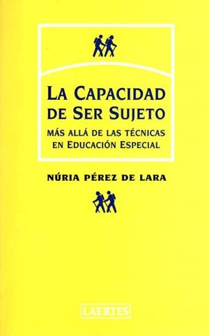 CAPACIDAD DE SER SUJETO, LA (PSICOPEDAGOGIA 88) | 9788475843612 | PEREZ DE LARA, NURIA | Llibreria Aqualata | Comprar llibres en català i castellà online | Comprar llibres Igualada