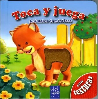 ANIMALES DOMESTICOS (TOCA Y JUEGA) - TEXTURAS | 9788408084990 | Llibreria Aqualata | Comprar llibres en català i castellà online | Comprar llibres Igualada