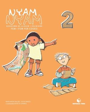 NYAM NYAM 2 QUADERN DE LLENGUA | 9788430700400 | Llibreria Aqualata | Comprar libros en catalán y castellano online | Comprar libros Igualada