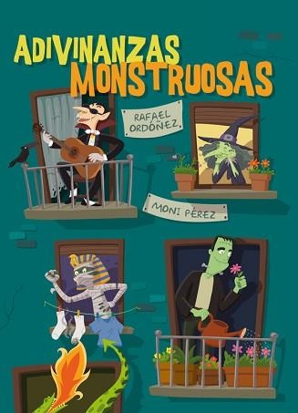 ADIVINANZAS MONSTRUOSAS | 9788448829520 | ORDOÑEZ, RAFAEL / PEREZ, MONI | Llibreria Aqualata | Comprar libros en catalán y castellano online | Comprar libros Igualada