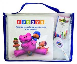 MALETA POCOYO (LLIBRE + COLORS + JOGUINA + LAMINES) | 9788408088189 | Llibreria Aqualata | Comprar llibres en català i castellà online | Comprar llibres Igualada