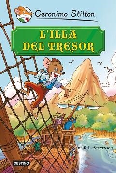 ILLA DEL TRESOR, L' (ADAPTAT STILTON) | 9788499320434 | STILTON, GERONIMO | Llibreria Aqualata | Comprar llibres en català i castellà online | Comprar llibres Igualada