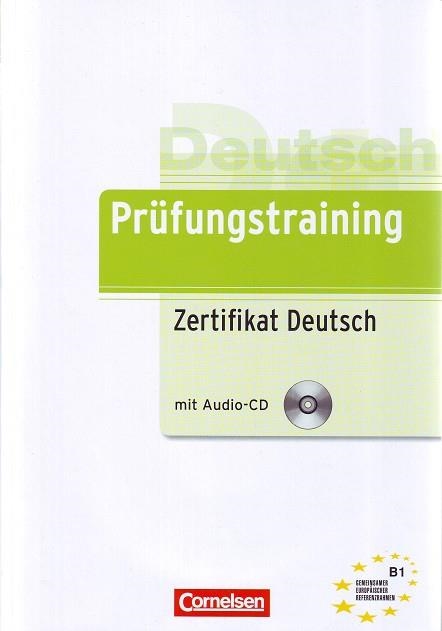 PRUFUNGSTRAINING ZERTIFICAT DEUTSCH (MIT MODELL TEST + CD) | 9783060203109 | MAENNER, DIETER | Llibreria Aqualata | Comprar libros en catalán y castellano online | Comprar libros Igualada