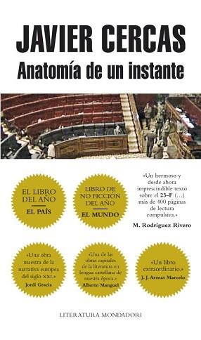 ANATOMIA DE UN INSTANTE (TAPA TOVA) | 9788439723127 | CERCAS, JAVIER | Llibreria Aqualata | Comprar libros en catalán y castellano online | Comprar libros Igualada