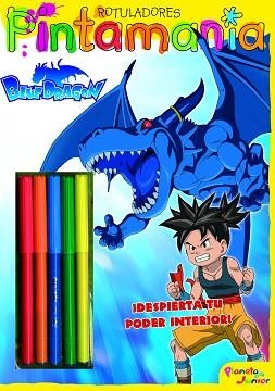 BLUE DRAGON PINTAMANIA ROTULADORES | 9788408091707 | BLUE DRAGON | Llibreria Aqualata | Comprar llibres en català i castellà online | Comprar llibres Igualada
