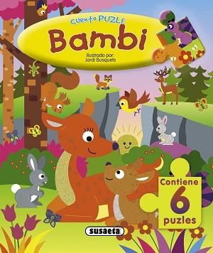 BAMBI (CUENTO PUZLE) | 9788430541003 | SUSAETA, EQUIPO | Llibreria Aqualata | Comprar llibres en català i castellà online | Comprar llibres Igualada