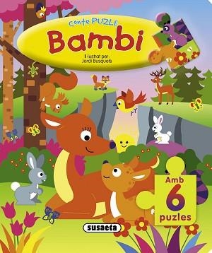 BAMBI (LLIBRE PUZZLE) | 9788430542994 | SUSAETA, EQUIP | Llibreria Aqualata | Comprar libros en catalán y castellano online | Comprar libros Igualada
