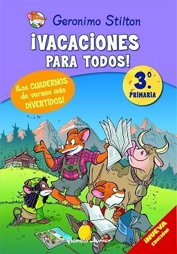 VACACIONES PARA TODOS 3 PRIMARIA. GERONIMO STILTON | 9788408093909 | GERONIMO STILTON | Llibreria Aqualata | Comprar libros en catalán y castellano online | Comprar libros Igualada