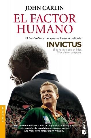 FACTOR HUMANO, EL (BOOKET 3219) | 9788432250767 | CARLIN, JOHN | Llibreria Aqualata | Comprar llibres en català i castellà online | Comprar llibres Igualada