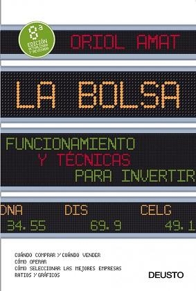 BOLSA, LA. FUNCIONAMIENTO Y TECN. PARA INVERTIR 8A. EDICION | 9788423427789 | AMAT, ORIOL | Llibreria Aqualata | Comprar libros en catalán y castellano online | Comprar libros Igualada